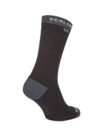 2425114P_WIVETON_WATERPROOF_WARM_WEATHER_MID_LENGTH_SOCK_BLACK_2 - Large