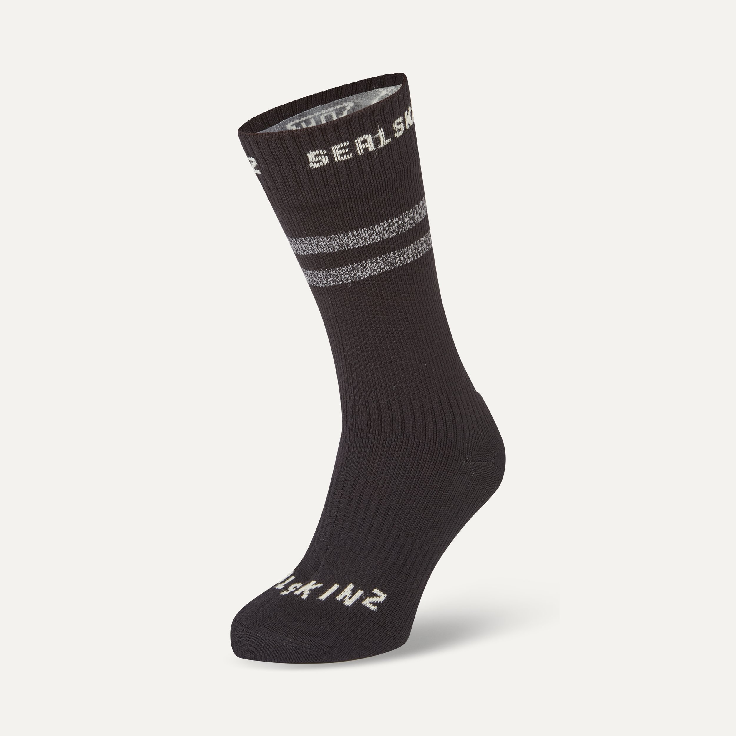 2425107P_RUNTON_WATERPROOF_COLD_WEATHER_MID_LENGTH_SOCK_WITH_HYDROSTOP_BLACK_1 - Large