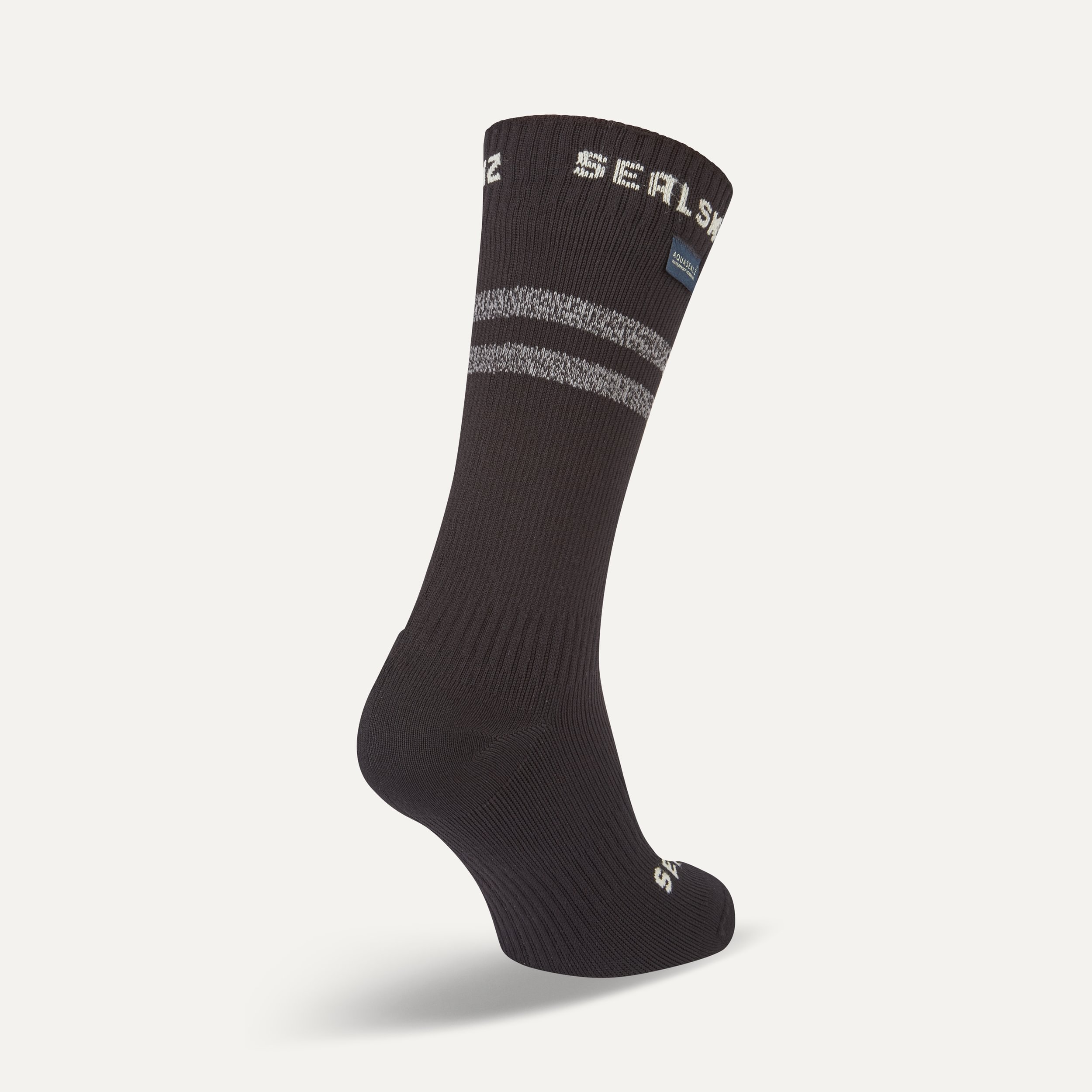 2425107P_RUNTON_WATERPROOF_COLD_WEATHER_MID_LENGTH_SOCK_WITH_HYDROSTOP_BLACK_2 - Large